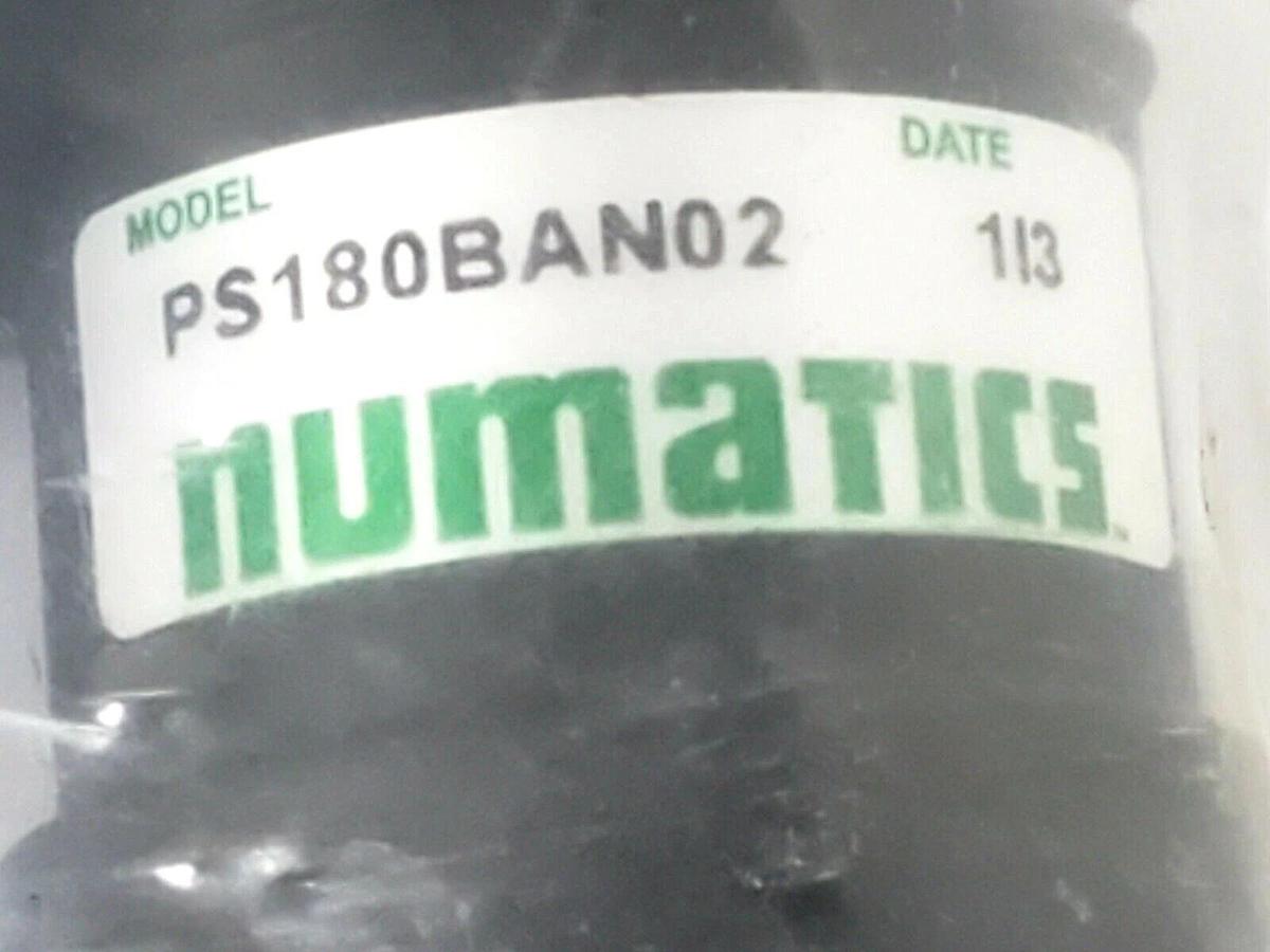 Used NEW ASCO NUMATICS PS180BAN02 PRESS. SWITCH 4-20 PSI 1/4"NPT