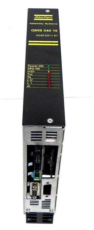 Refurbished REPAIRED ATLAS COPCO 4240031181 SERVO CONTROLLER QMS34015 4240031181-0008