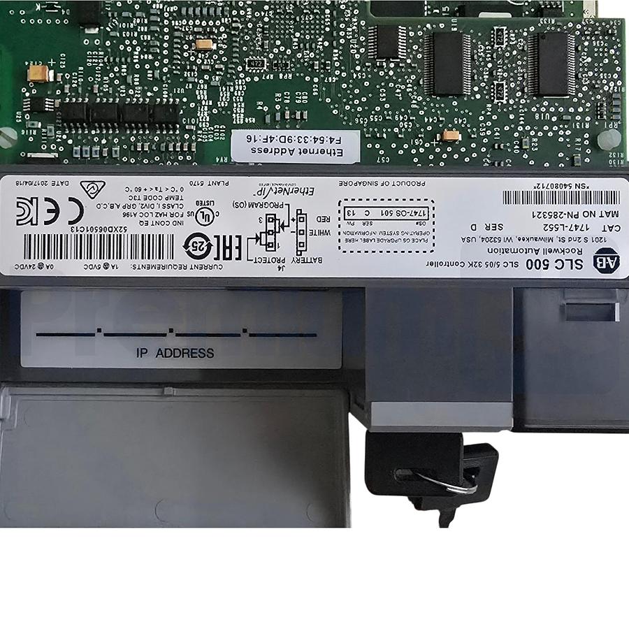 Used Opened Pre-Owned Allen Bradley 1747-L552 /D SLC 500 5/05 32K Controller (read)
