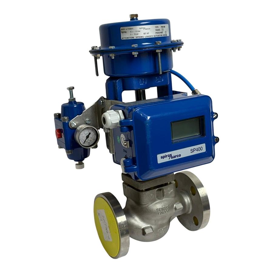 Used Spirax Sarco KEA63 DN25 1" Control Valve SP400 Positioner PN9120E Actuator NEW