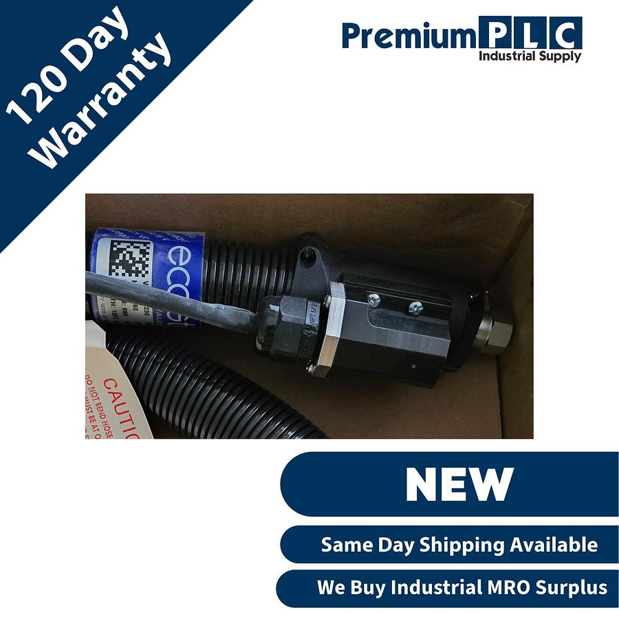 Used NEW VALCO MELTON 780XX413 ECOSTITCH HOT MELT RUGGED WASHDOWN HOSE 8FT 780XX019