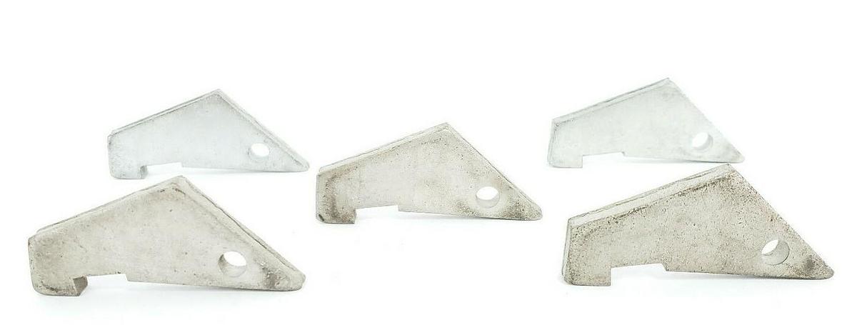 Used LOT OF 5 WESTINGHOUSE 125A591H02 SECONDARY CONTACT SLIDE LATCHES, FOR 50-DH-250E