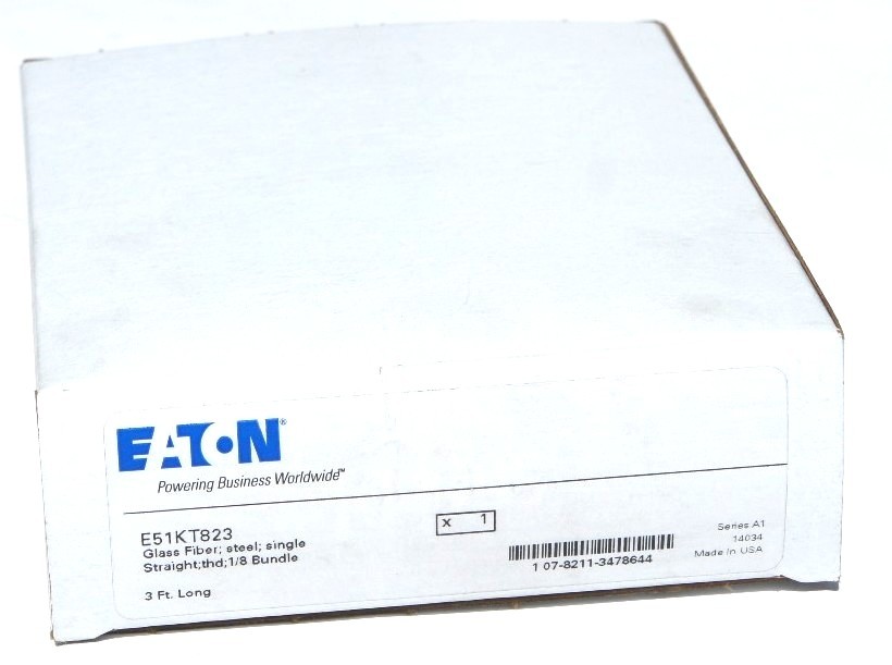 NIB EATON CUTLER HAMMER E51KT823 FIBER OPTIC CABLE SERIES A1, 3FT LONG