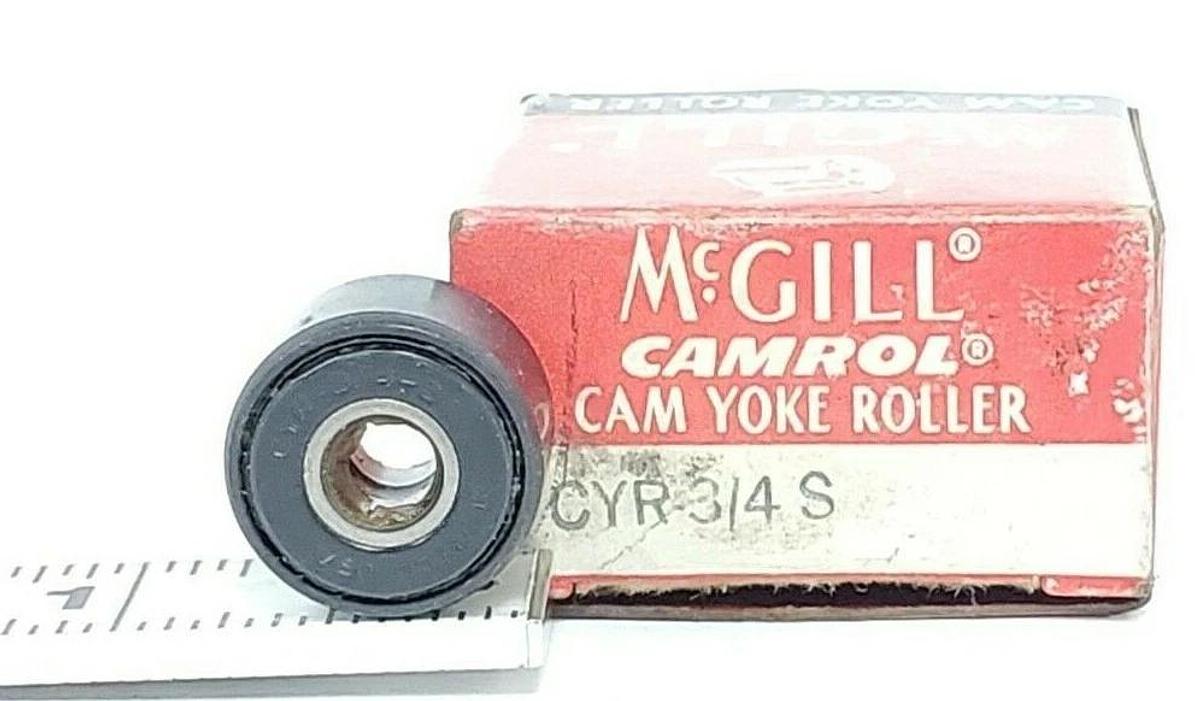 Used NIB MCGILL CYR 3/4 SCAMROL CAM YOKE ROLLER CYR3/4S