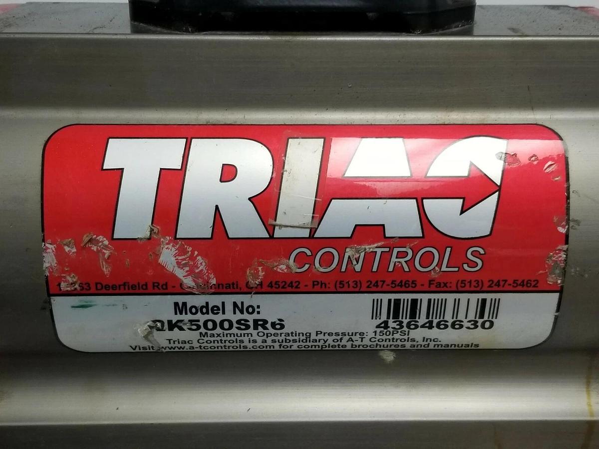 Used TRIAC CONTROLS 2K500SR6 ACTUATOR W/ LARAD DIA-CAM SER. 22 1-1/2'' IN.