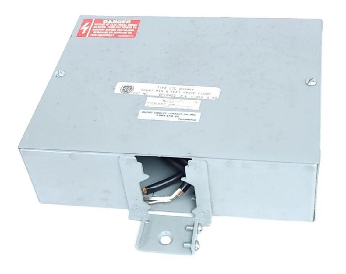 Used NEW GENERAL ELECTRIC DFCB422 FEED-IN BOX 50A 300V 4P CENTER TYPE
