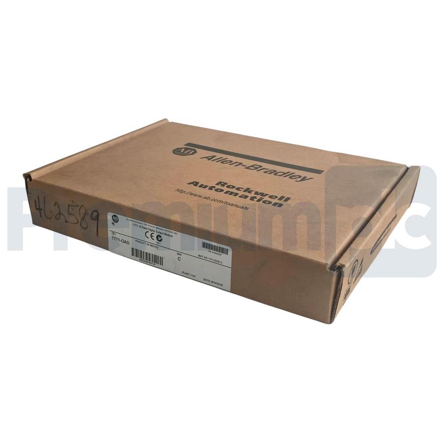 Surplus Allen Bradley 1771-OAD /C PLC-5 16-Pt Digital Output Module 1771OAD
