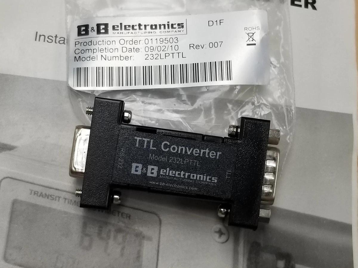 Used DYNASONICS MODEL TFXL FLOW METER BOARD & READOUT KIT 3809 0110 D020-1045-XXX