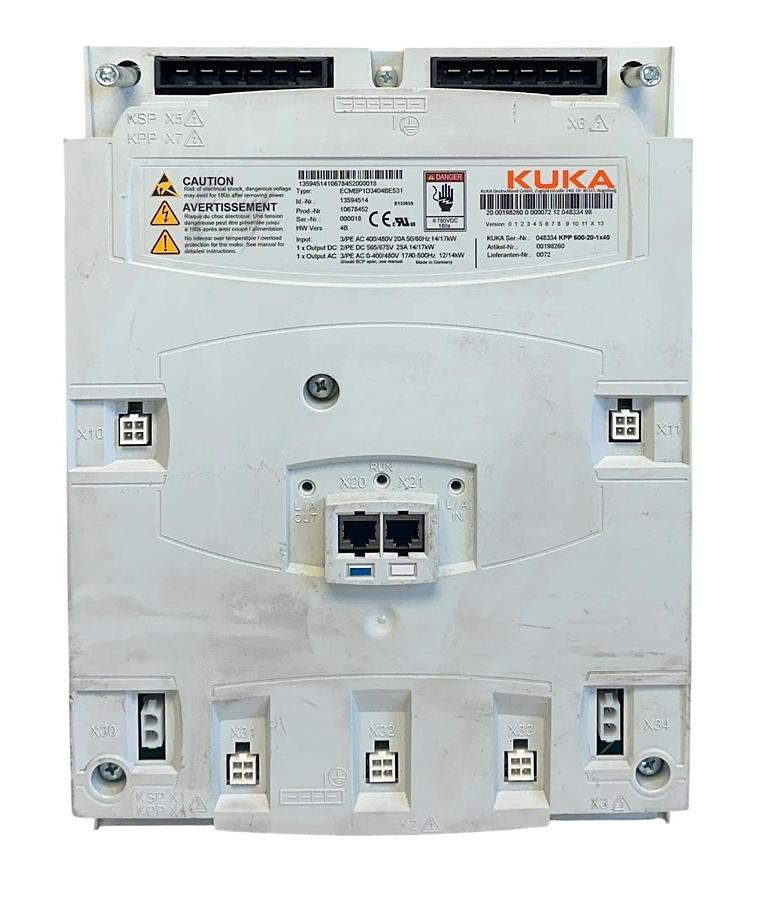 Used For Parts KUKA ECMBP1D3404BE531 / 13594514 / KPP 600-20-1x40 POWER PACK DRIVE