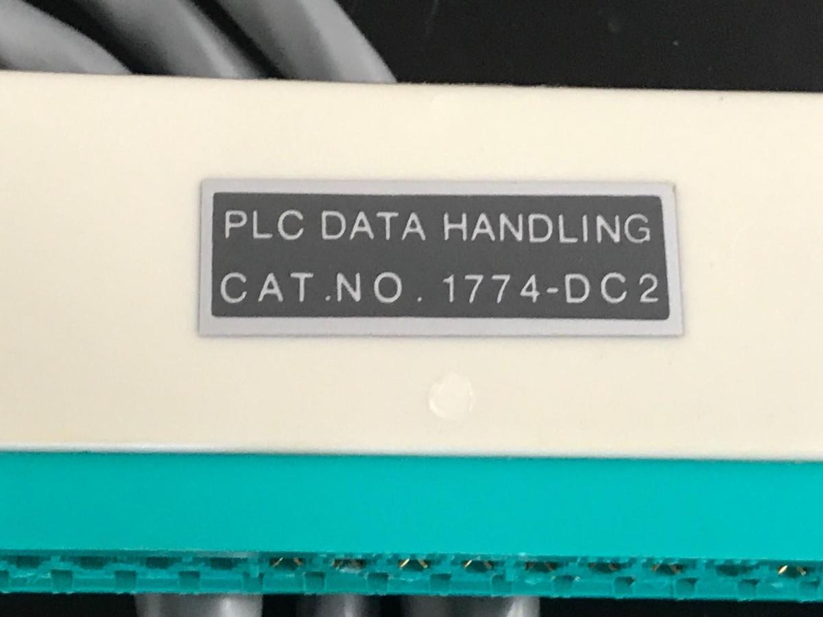 Used ALLEN BRADLEY 1774-DC2 PLC DATA HANDLING INTERCONNECT CABLE 10FT