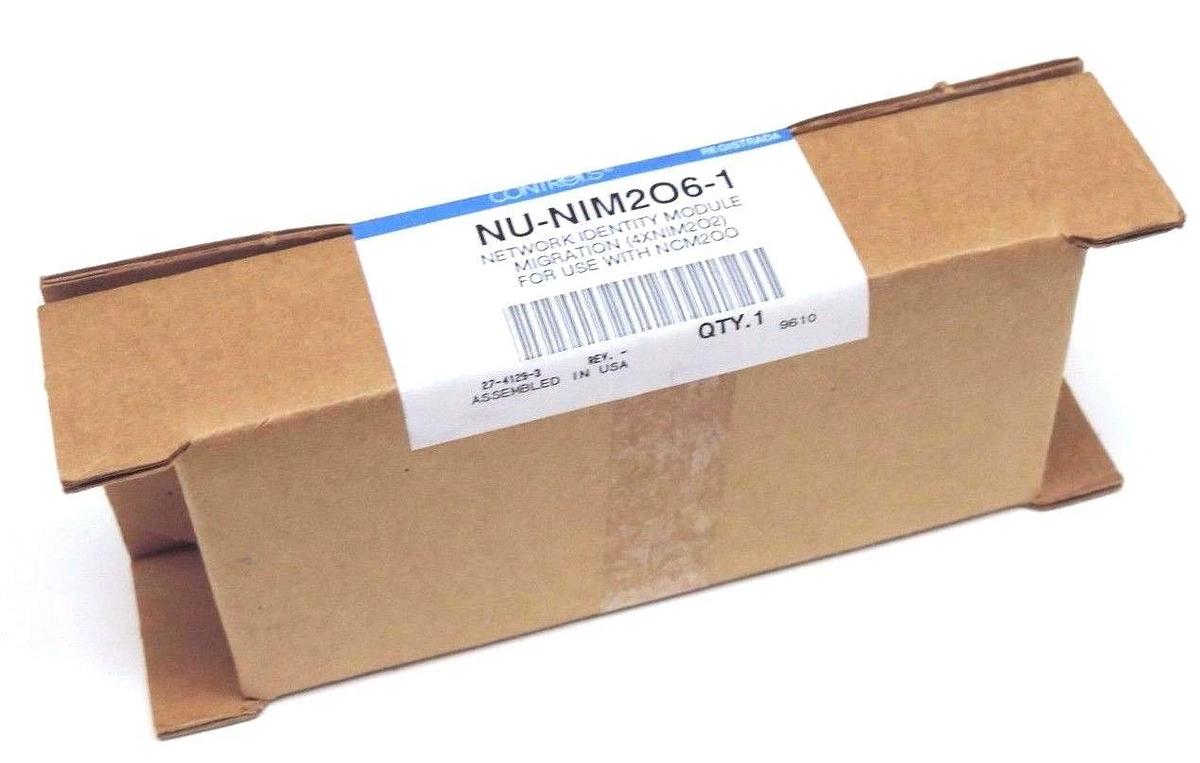 Used F/S JOHNSON CONTROLS NU-NIM206-1 NETWORK IDENTITY MODULE MIGRATION (4XNIM202)