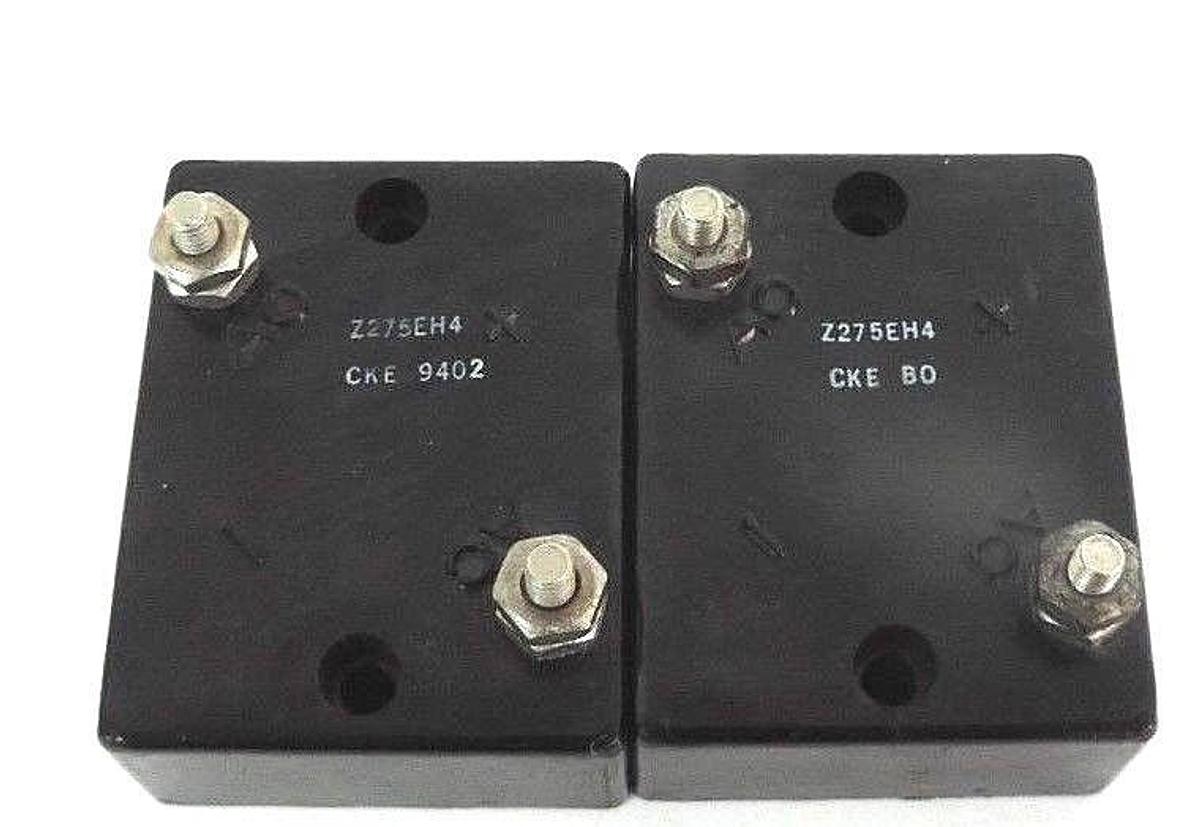 Used LOT OF 2 CKE Z275EH4 PANEL MOUNT METAL OXIDE VARISTORS