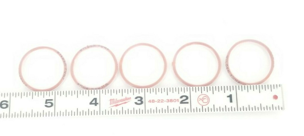 Used LOT OF 5 NEW WILDEN TFE 110B O-RINGS TFE110B