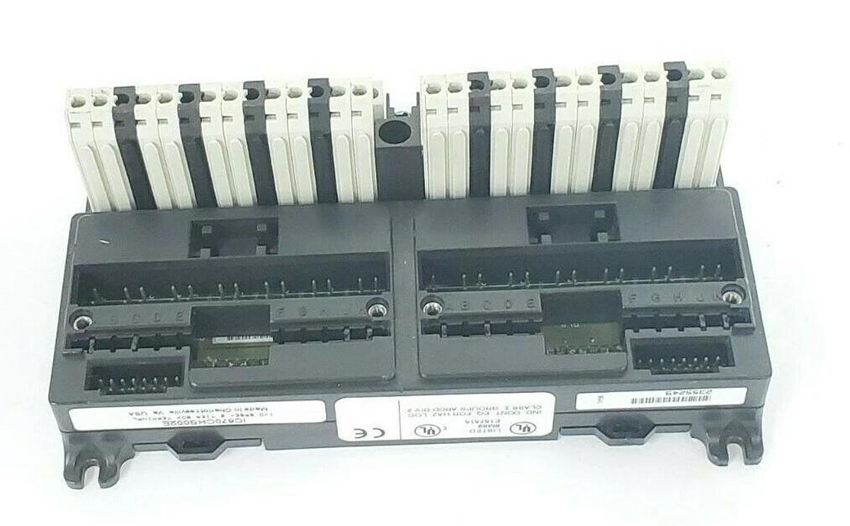 Used LOT OF 2 GE FANUC IC670CHS002E I/O BASE 2 TIER BOX TERMINALS IC670CHS002
