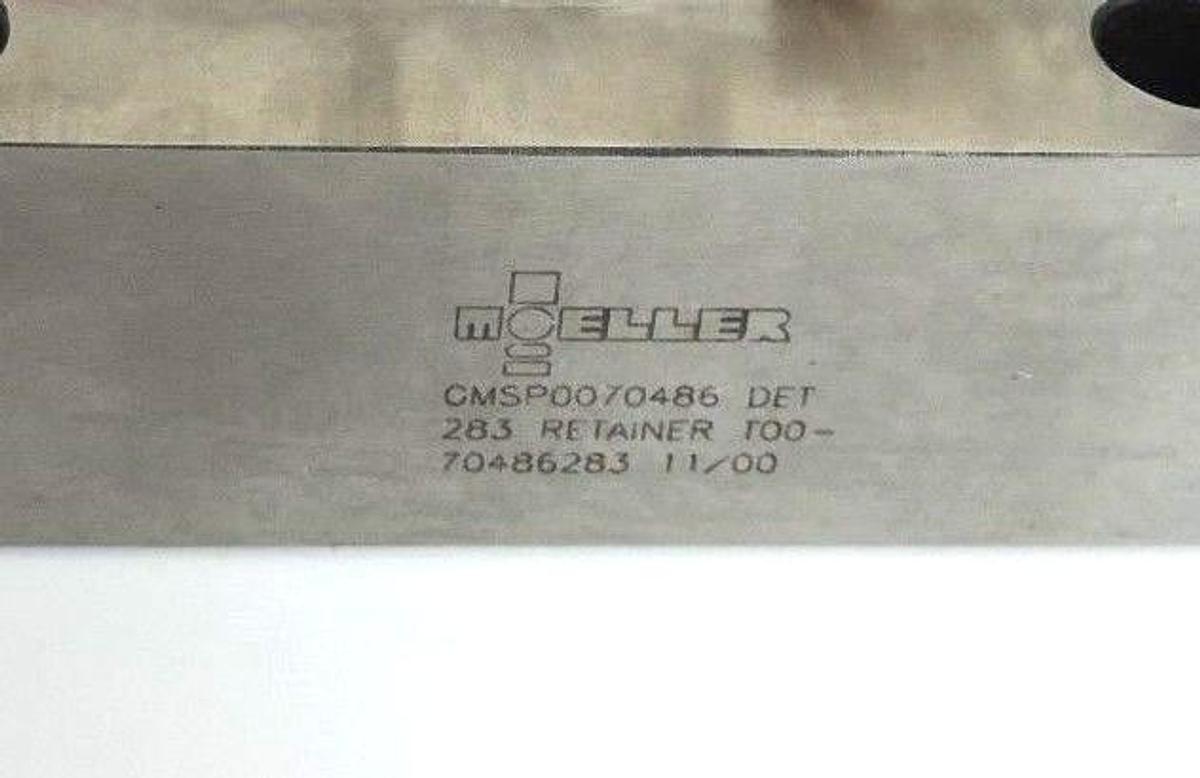 Used NEW MOELLER GMSP0070486283 DET 283 RETAINER (REV REL) (TRUE SET STYLE)