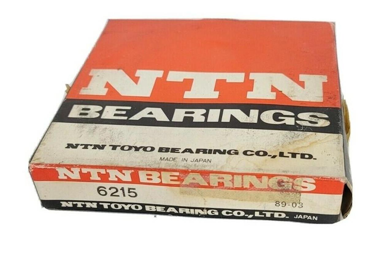 Used NIB NTN 6215 DEEP GROVE BEARING 75MMX130MMX25MM