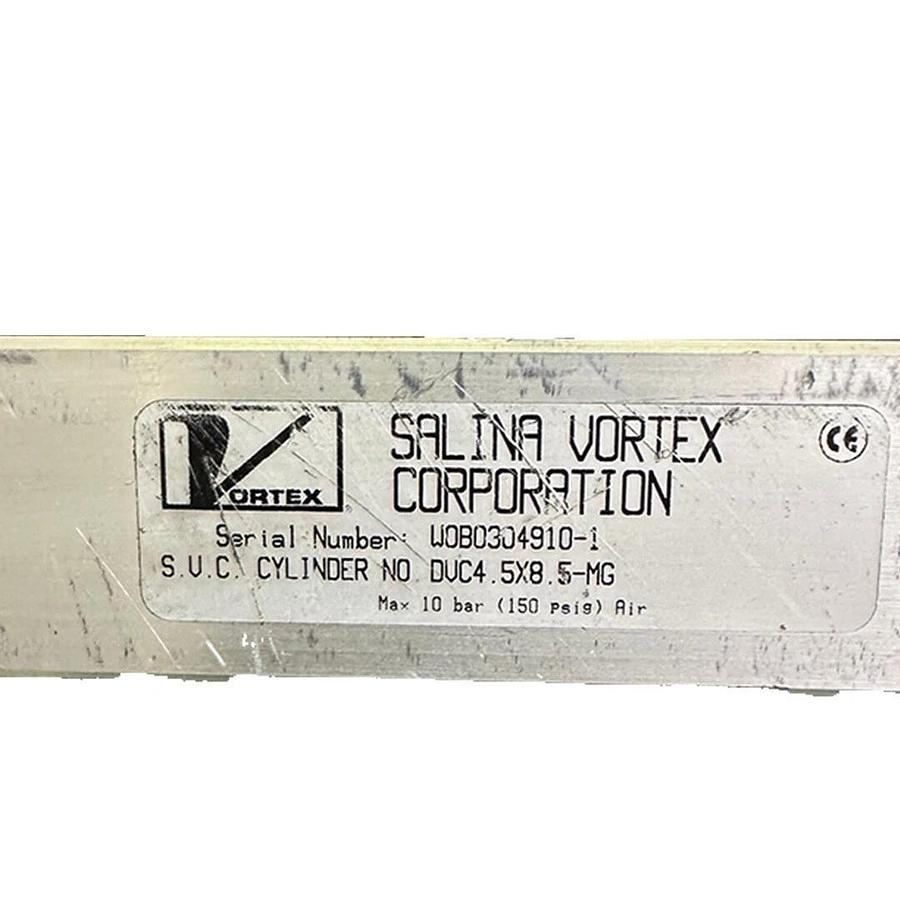 NEW SALINA VORTEX DVC4.5X8.5-MG / DVC45X85MG SVC PNEUMATIC CYLINDER DVC SERIES