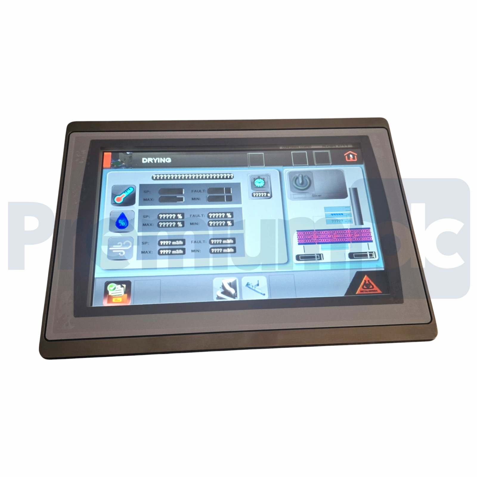Used Allen Bradley 2711P-T12W22D9P-BSHK /B PanelView Plus 7 Terminal SS 12" (read)