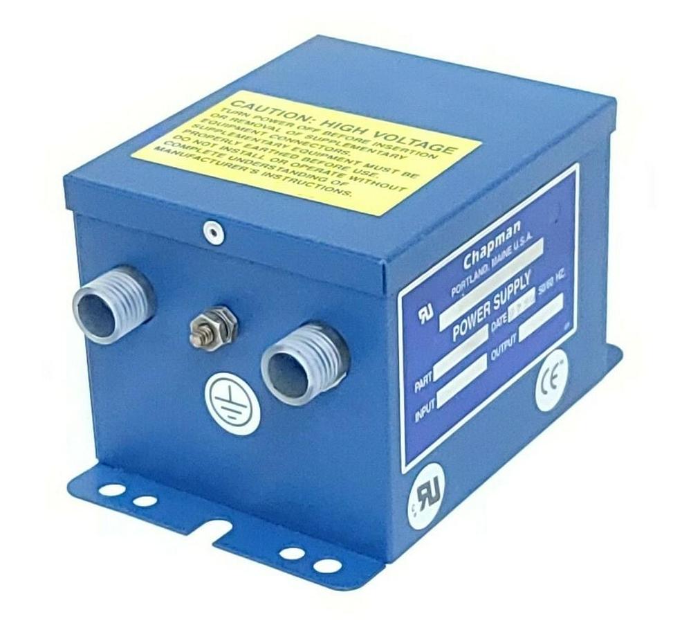 Used CHAPMAN POWER SUPPLY MODEL: 4STDC5 PART: 11342 120/240V 5000V