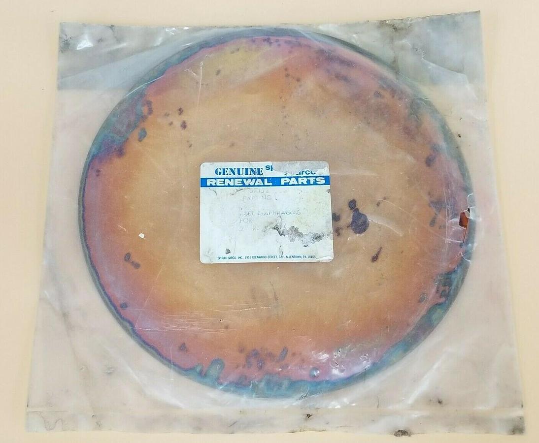 NEW SPIRAX SARCO 57152 DIAPHRAGM SET FOR 2" 25 VALVE