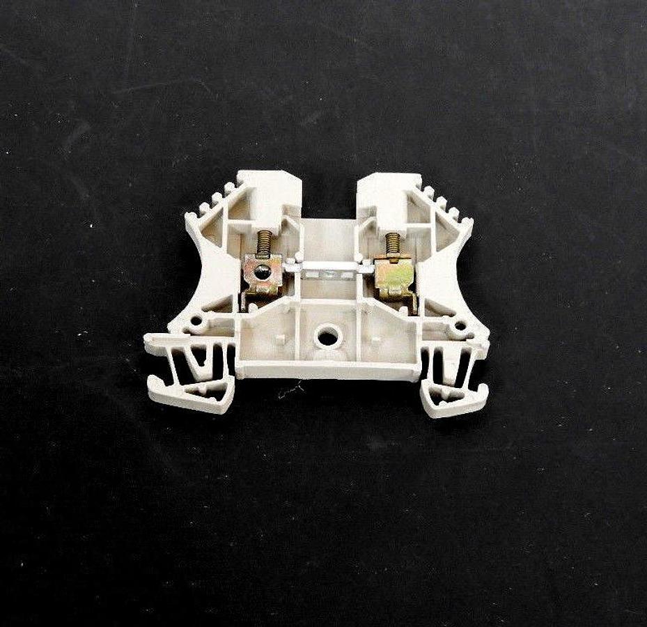 Used LOT OF 63 WEIDMULLER WDU 2.5 TERMINAL BLOCKS