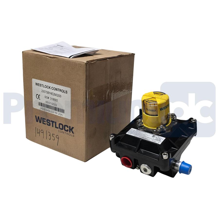 Used Westlock AccuTrak 2007 | 2007SBY4E2M0200 Valve Position Monitor Switch Box NEW