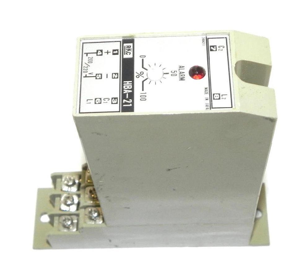 Used RKC HBA-21 ALARM MODULE HBA21