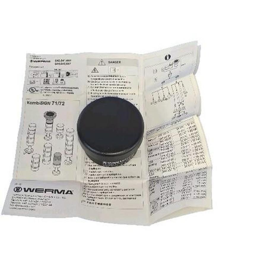 NIB WERMA 640.830.00 TUBE MOUNT TERMINAL ELEMENT 64083000