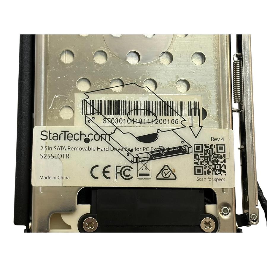Intel 545s Series 128GB 2.5" SATA SSD StarTech S25SLOTR Removable Drive Bay