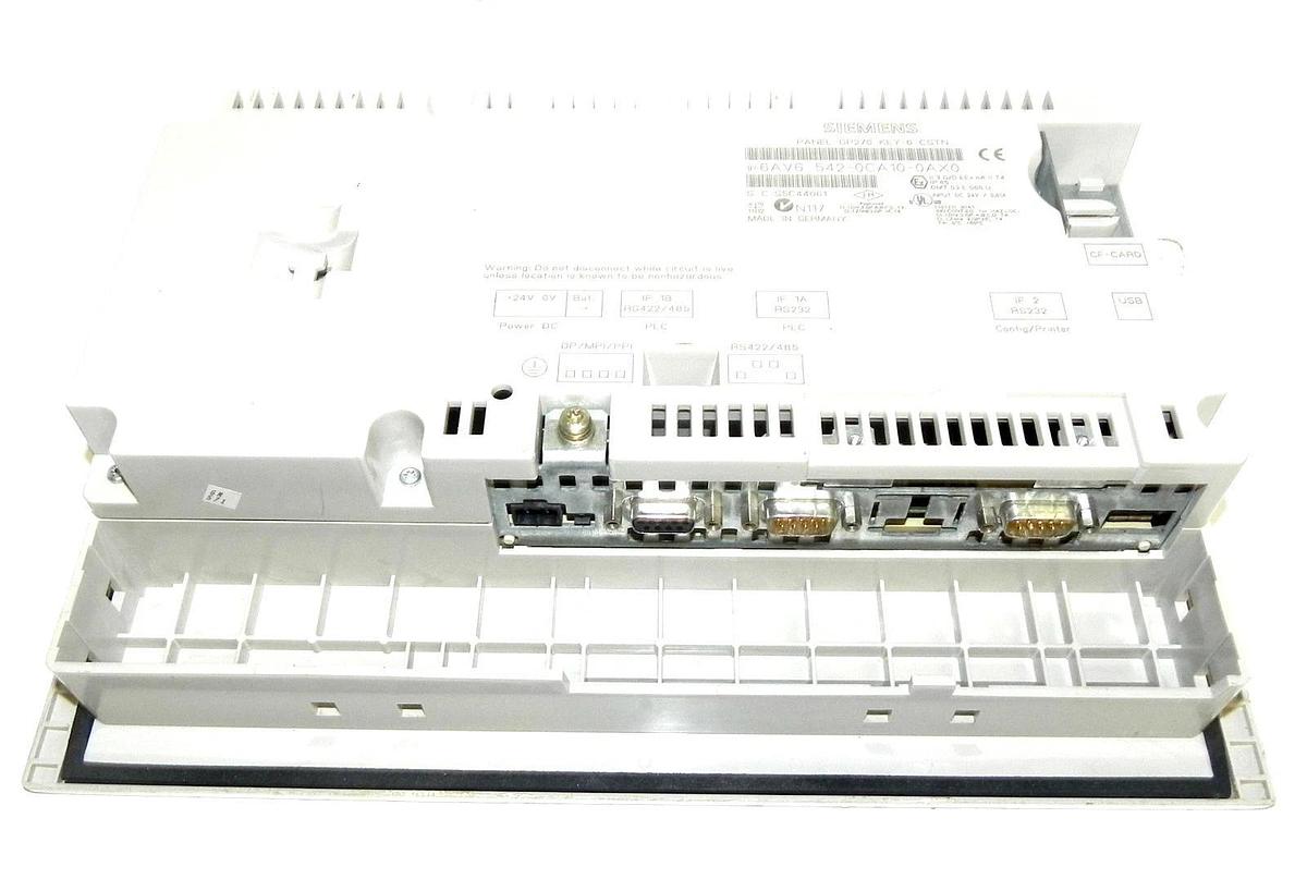 Used SIEMENS 6AV6 542-0CA10-0AX0 SIMATIC PANEL 6AV65420CA100AX0 USED