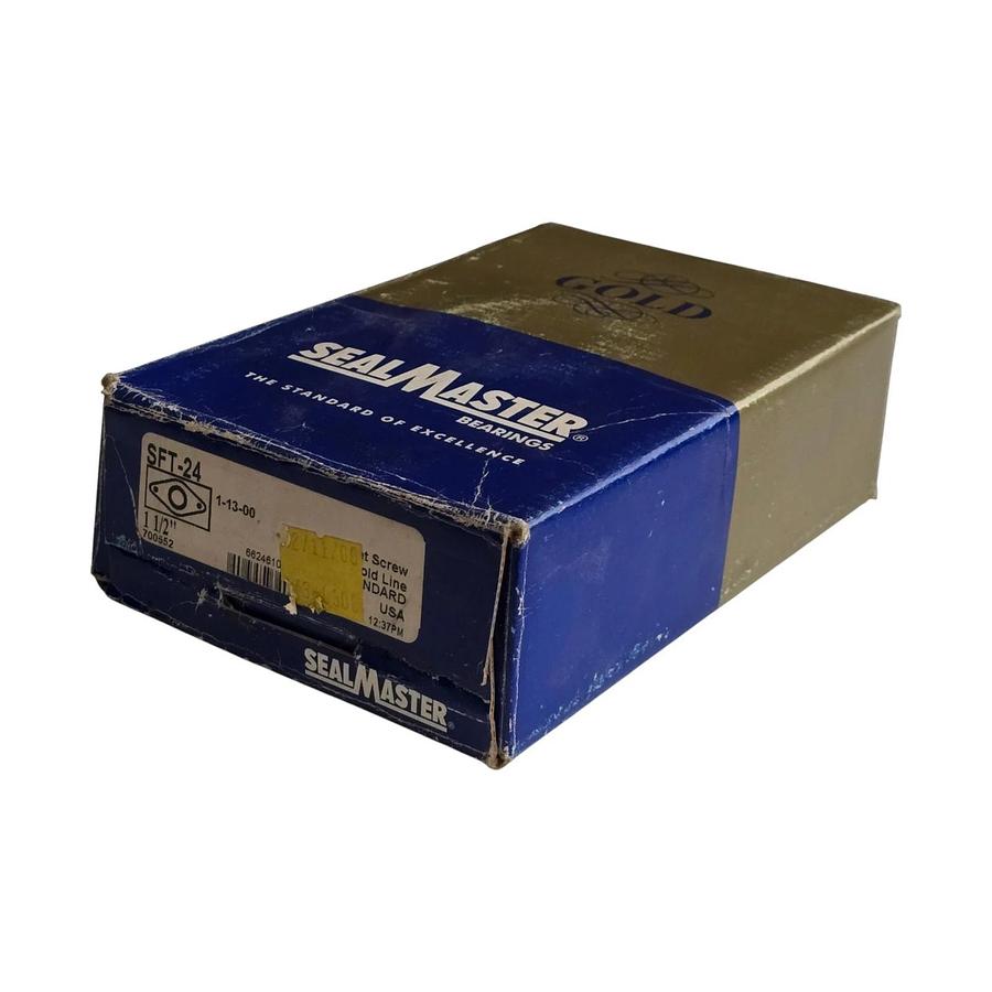 SEALMASTER SFT-24 / 700552 TWO-BOLT FLANGE-MOUNT BEARING 1-1/2'' GOLD LINE NSMP