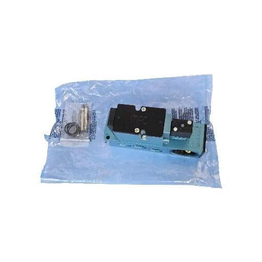 NEW MAC 82A-AA-BKA-TM-DAAP-1DA / 82A-AA-000-TM-DAAP-1DA SOLENOID VALVE AND BASE