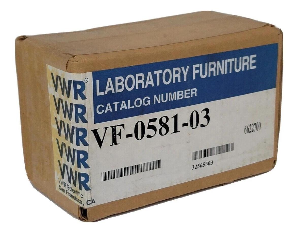 Used NEW VWR SCIENTIFIC VF-0581-03 ELECTRICAL PEDESTAL BOX VF058103