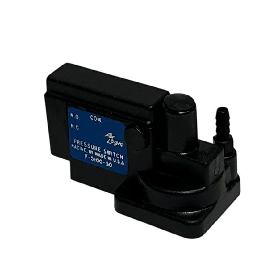 Used AIR LOGIC F510030FMB85 AIR PRESSURE P/E SWITCH .5-30PSI 1/8'' OEM NSMP