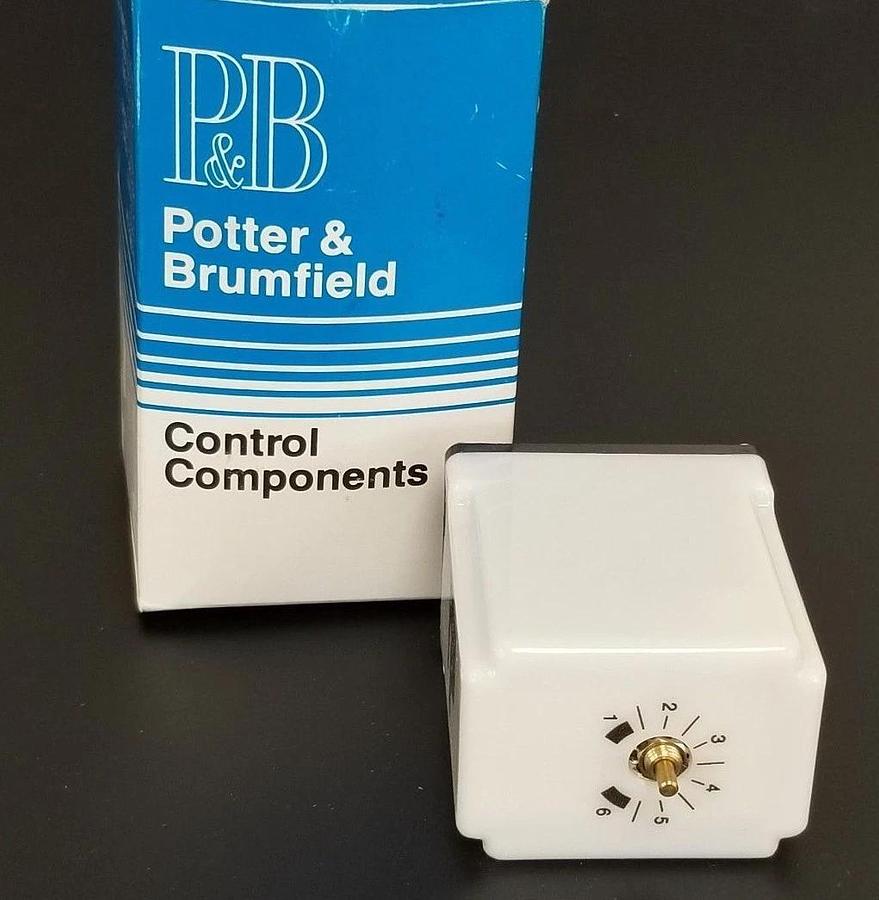Used NIB POTTER & BRUMFIELD CB-1038D-38 TIME DELAY RELAY 0.1-10SEC, 00416, CB1038D38