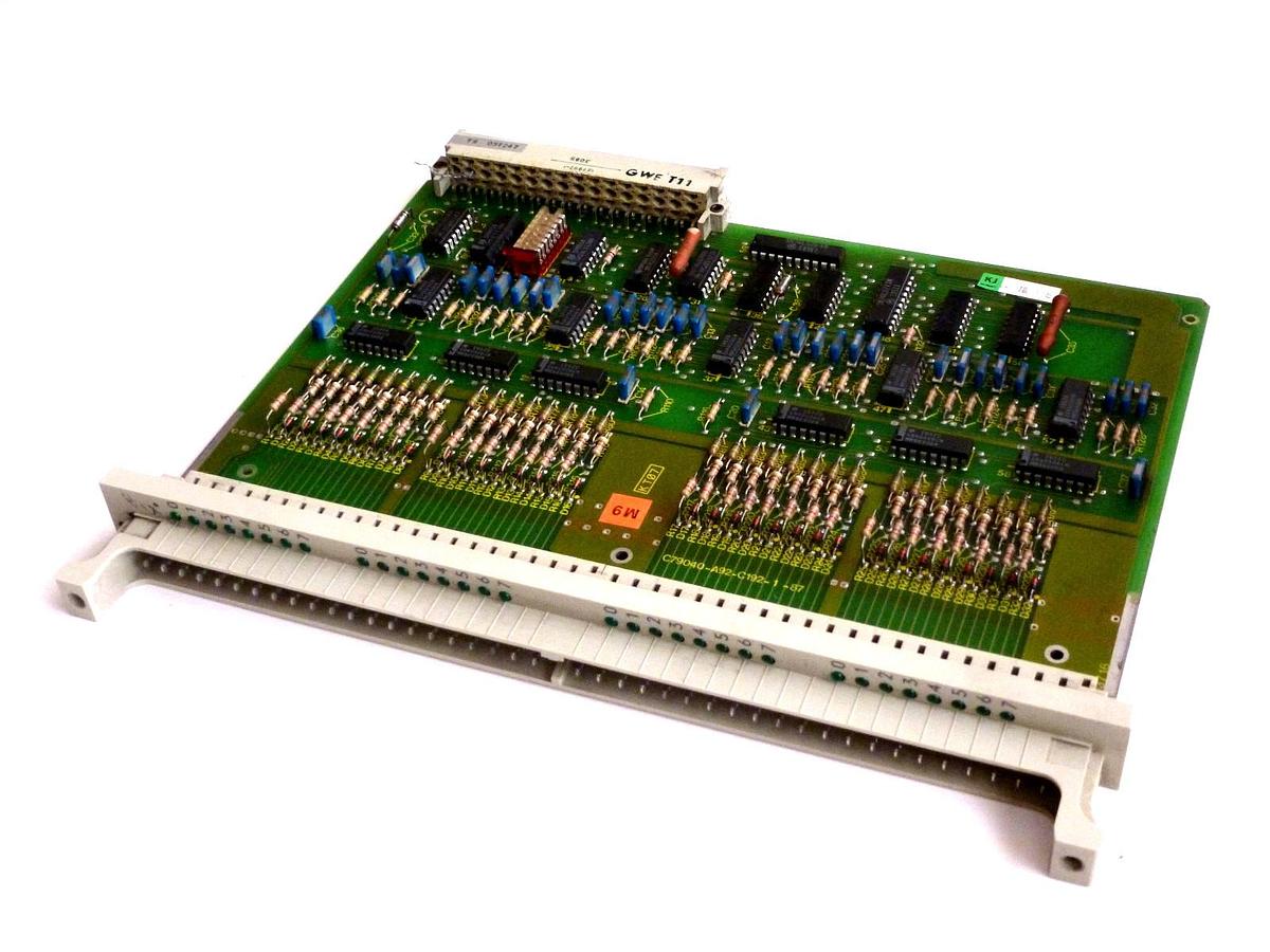 Used SIEMENS 6ES5420-3BA11 SIMATIC S5 INPUT BOARD 6ES54203BA11