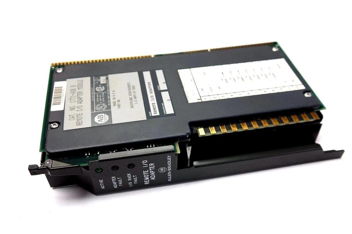 Refurbished REMANUFACTURED ALLEN BRADLEY 1771-ASB REMOTE I/O ADAPTER SER B 1771ASB/B F/W B/G