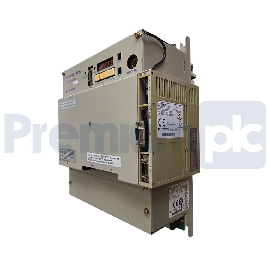 Used YASKAWA SGDH-60DE / SGDH60DE SIGMA II SERVOPACK AMPLIFIER 400V 6kW w/JUSP-NS500