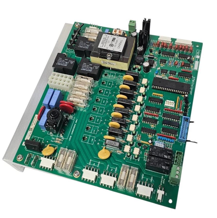 Used ITW DYNATEC 110743 REV. M HEAT SINK PC BOARD