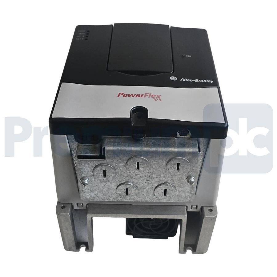 Used Allen-Bradley 20AD5P0A0AYNANC0 /A PowerFlex 70 VFD 3HP 5A 480V 3PH AC Drive USPI