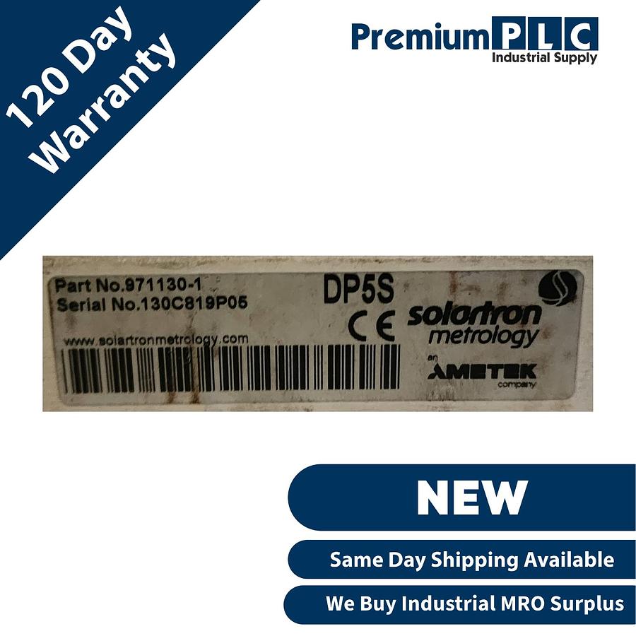 Used NEW SOLARTRON AMETEK 971130-1 / DP/5/S SPRING PUSH PROBE 5mm 9711301 / DP5S