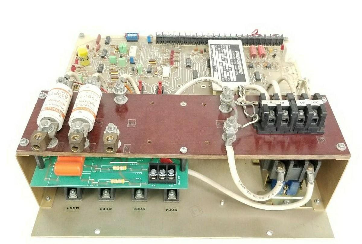 Used POLYSPEDE FHP-100 ADJUSTABLE SPEED DRIVE HP SER. OPTION: D 150-240VDC 230VAC