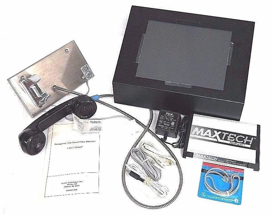 Used NIB PASSAGEWAY TELE-TOUCH ENTRY DIRECTORY SYSTEM W62BN-4108508-E04