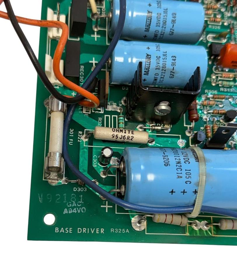 Used VEE-ARC 404-055F BASE DRIVER BOARD 404055F SERIES R325A