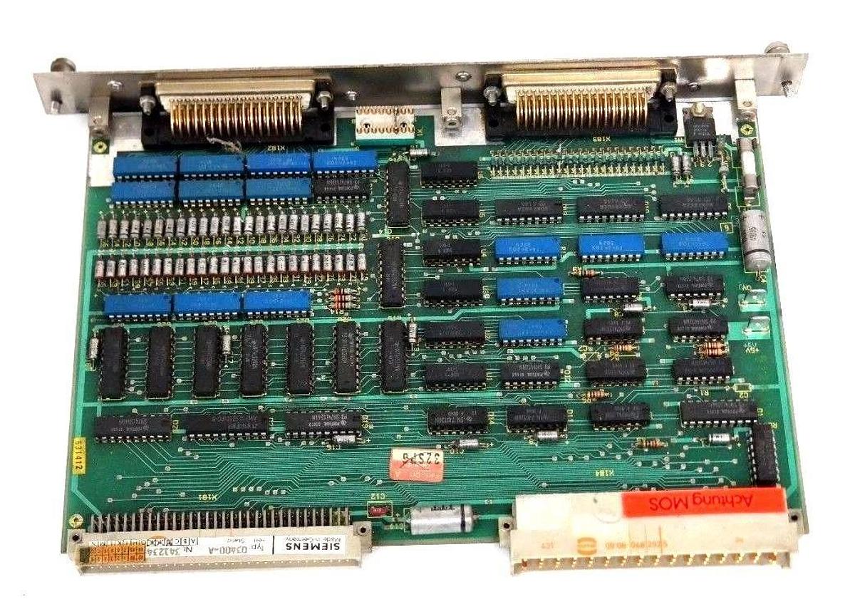 Used SIEMENS 03400-A PC MODULE BOARD NR. 341234 03400A