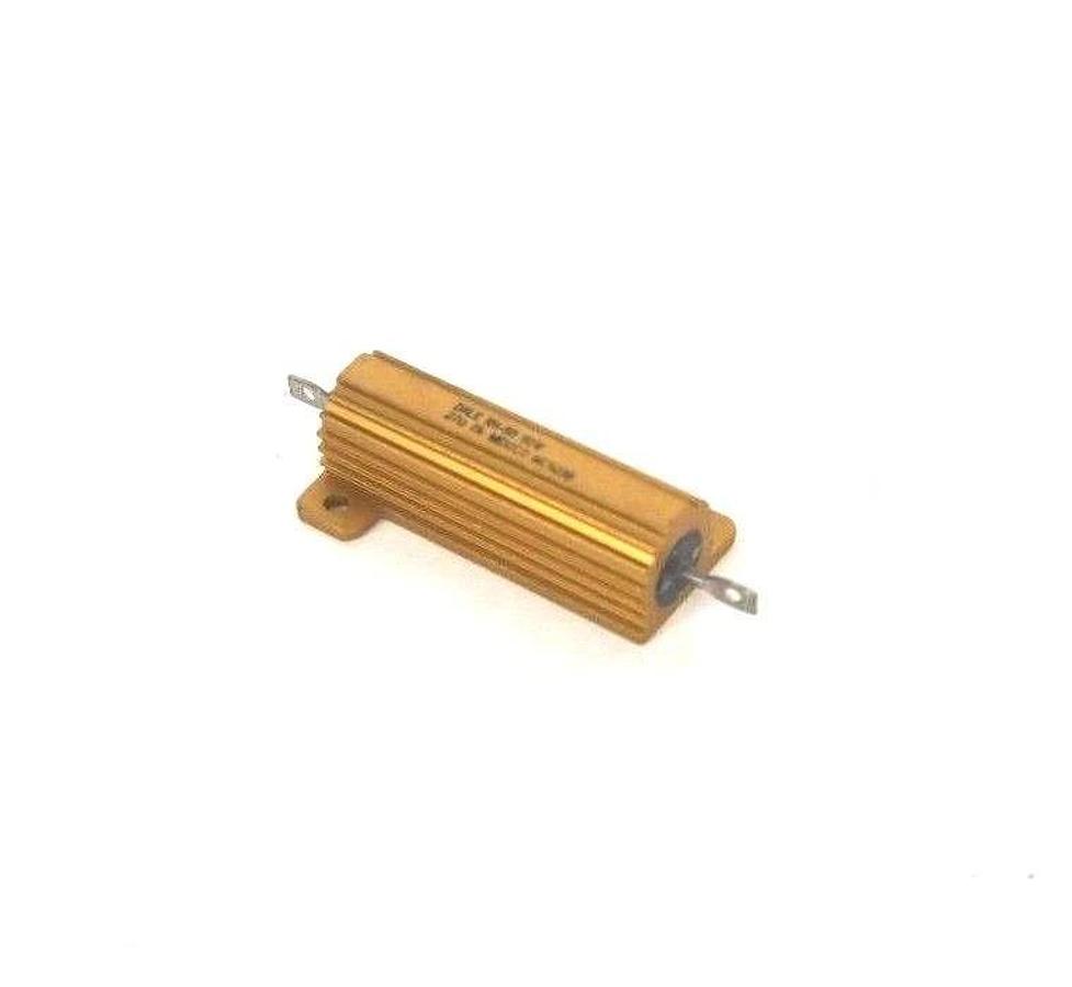 Used LOT OF 2 DALE RH-50 RESISTORS 50W, 27 OHMS, MC9238, RH50