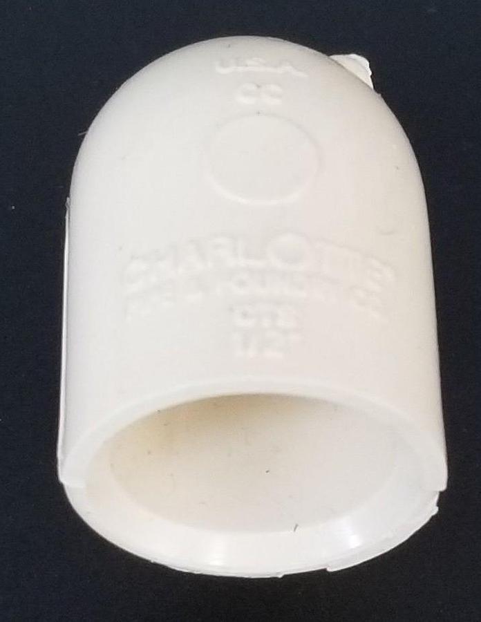 Used LOT OF 12 NEW CHARLOTTE CTS 1/2" 90 DEGREE PIPE FITTINGS CPVC-4120, D-2846