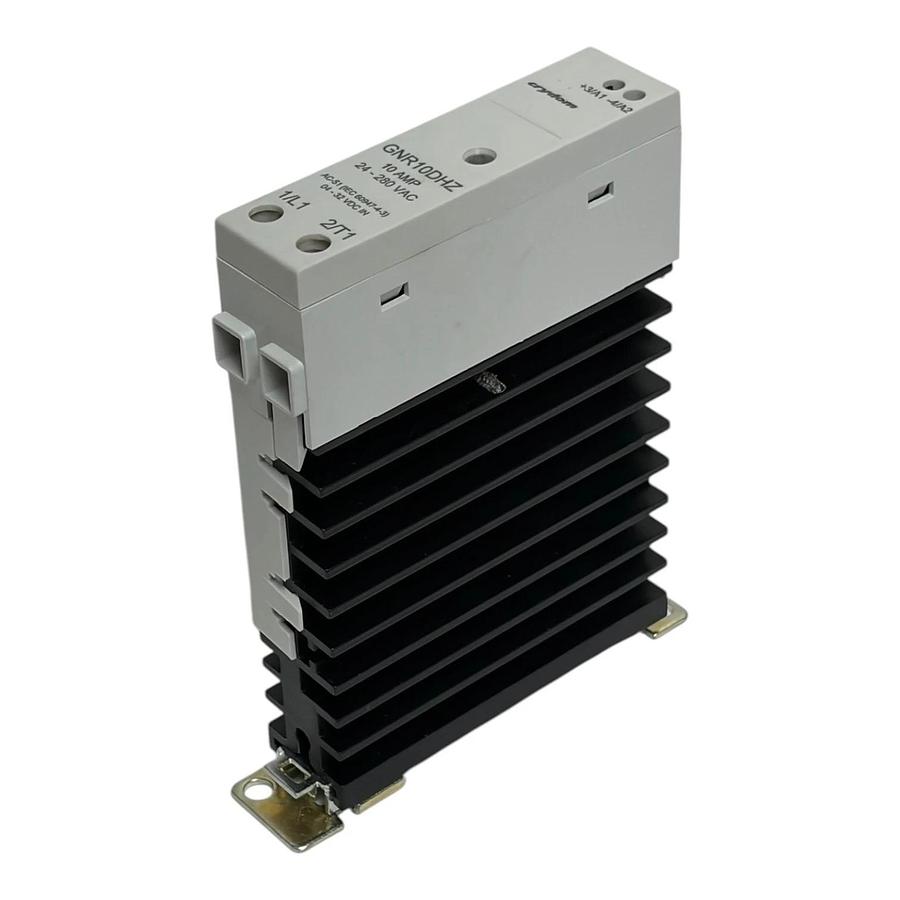 Crydom GNR10DHZ Cooltech Solid State Relay SSR 10A 24-280VAC 4-32VDC Heatsink Ne