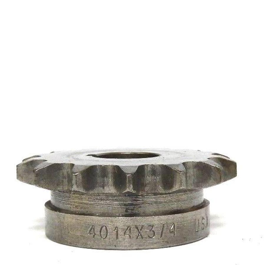 Used NEW EMERSON BROWNING 4014X3/4 SPROCKET 14TEETH BORE:3/4IN KW:3/16IN