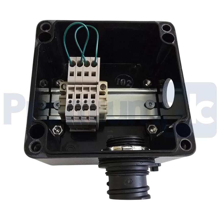 Used PENTAIR RAYCHEM NVENT JBS-100-A POWER CONNECTION JUNCTION BOX KINGSMEN TT-EJB-KM